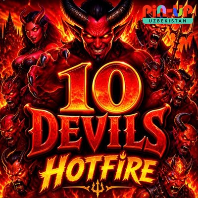 Mashhur slot «10 Devils Hotfire» — kvadrat rasm